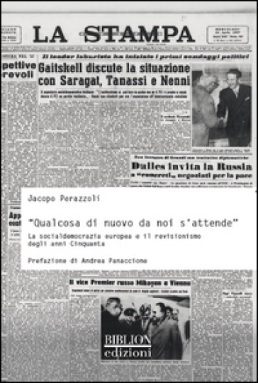 «Qualcosa di nuovo da noi s'attende». La socialdemocrazia europea e il revisionismo degli anni Cinquanta
