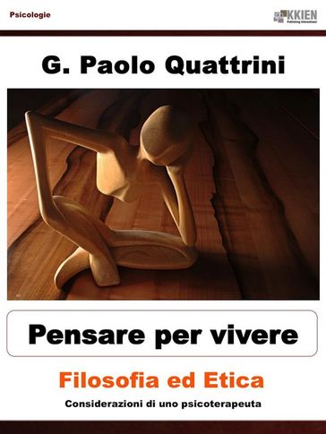 Pensare per vivere Filosofia ed etica