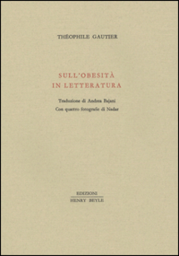Sull'obesità in letteratura