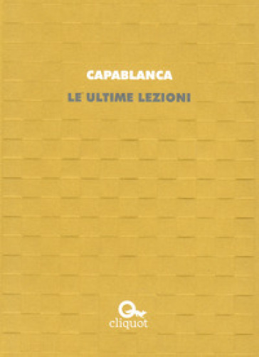 Le ultime lezioni