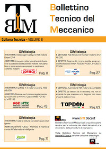 Bollettino tecnico del meccanico. BTM. Nuova ediz.. Vol. 6