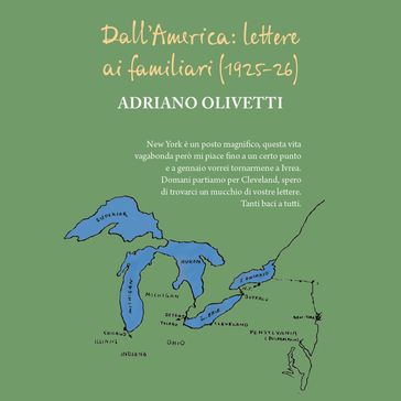 Dall'America: lettere ai familiari (1925-1926)