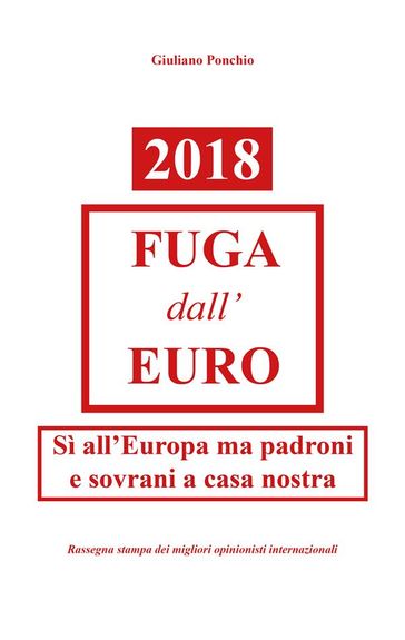2018 Fuga dall'Euro