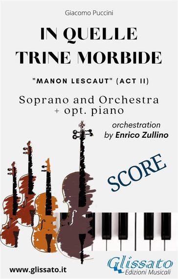 "In quelle trine morbide" for soprano and orchestra (Score)