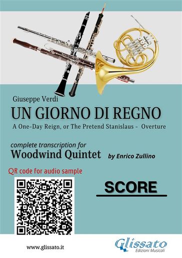 Woodwind Quintet Score "Un giorno di regno"