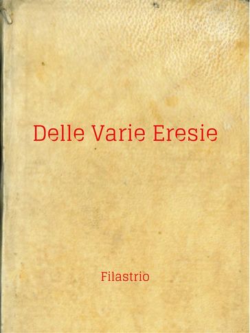 Delle Varie Eresie