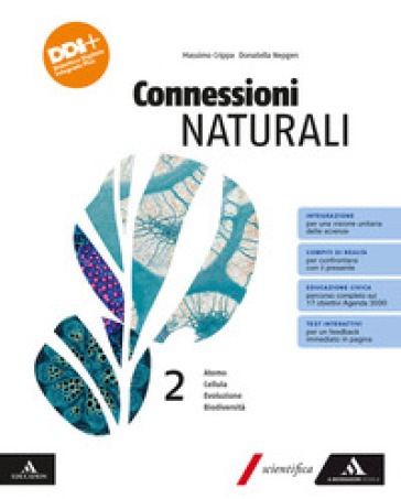 Connessioni Naturali. Per Le Scuole Superiori. Con E-Book. Con Espansione Online. Atomo. Cellula. Evoluzione. Biodiversità (Vol. 2)
