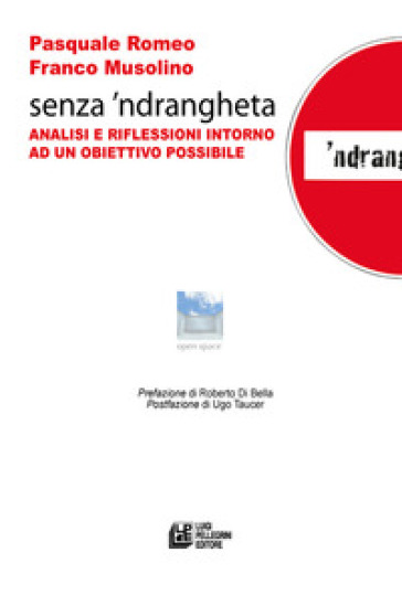 Senza 'ndrangheta. Analisi e riflessioni intorno ad un obiettivo possibile