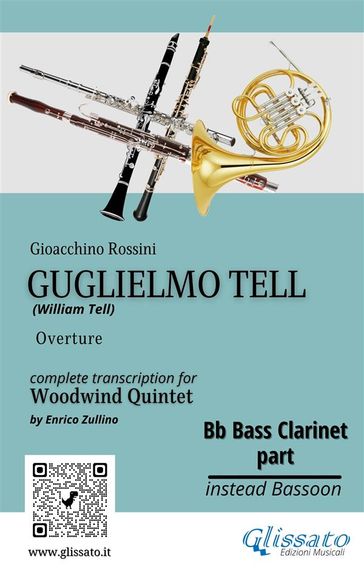 Bb Bass Clarinet (instead Bassoon) part of "Guglielmo Tell" for Woodwind Quintet