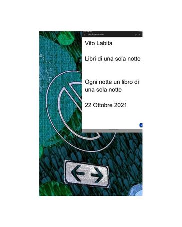 Libri di una sola notte