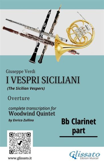 Bb Clarinet part of "I Vespri Siciliani" - Woodwind Quintet