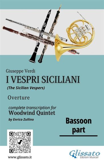 Bassoon part of "I Vespri Siciliani" - Woodwind Quintet