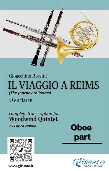 Oboe part of "Il viaggio a Reims" for Woodwind Quintet