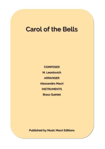 Carol of the Bells by M. Leontovich