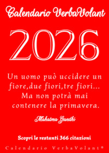 VerbaVolant. Calendario 2026