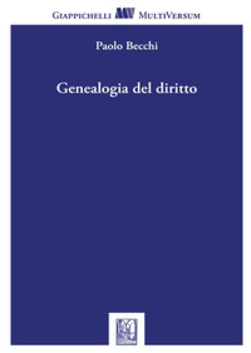 Genealogia del diritto