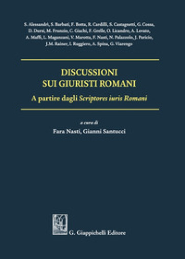 Discussioni sui giuristi romani