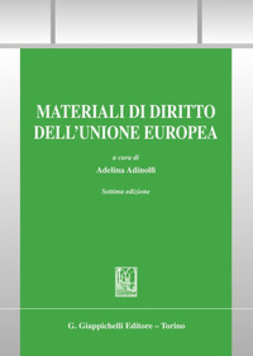 Materiali di diritto dell'Unione Europea