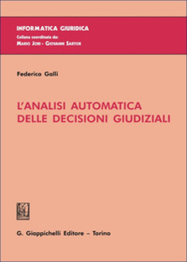 L'analisi automatica delle decisioni giudiziali