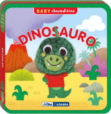 DINOSAURO. BABY SBUCADITINO IN FELTRO. E