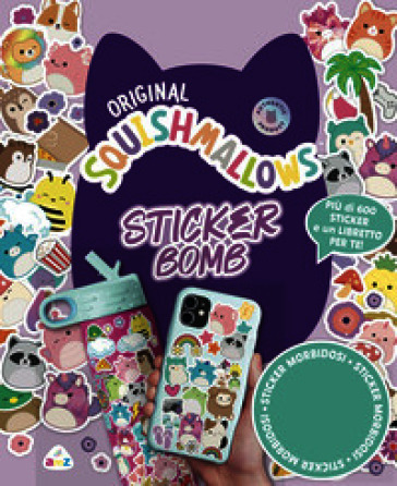 Squishmallows. Sticker bomb. Con Adesivi
