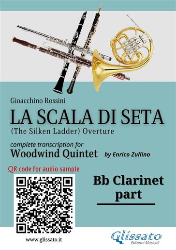 Bb Clarinet Part of "La Scala di Seta" for Woodwind Quintet