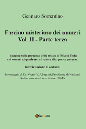 Fascino misterioso dei numeri. Vol. 2: Parte terza