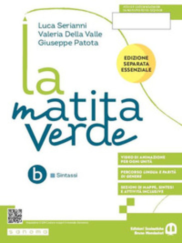 La matita verde. Ediz. separata essenziale. Sintassi. Con Sestino. Per la Scuola media. Con e-book. Con espansione online. Vol. 2