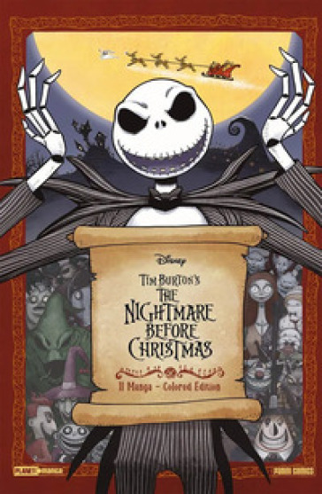 The nightmare before Christmas. Colored edition