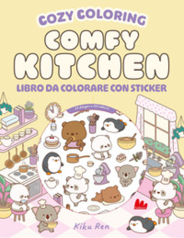 COMFY KITCHEN. COZY COLORING. CON 120 AD