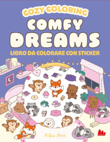 COMFY DREAMS. COZY COLORING BOOK. CON 97