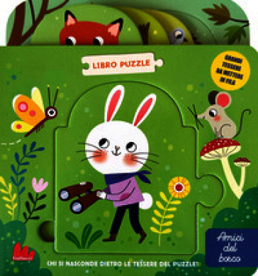 Amici del bosco. Libro puzzle. Ediz. a colori
