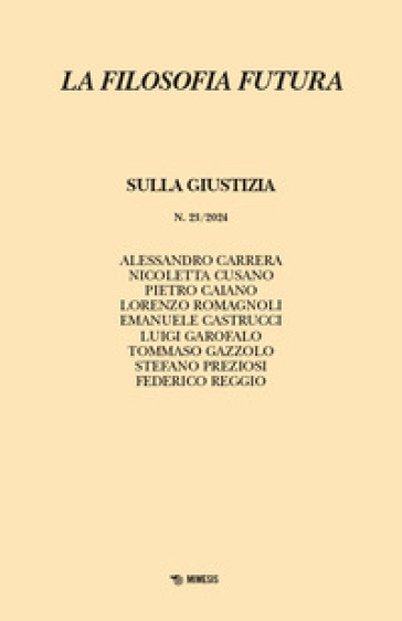 La filosofia futura (2024). Vol. 23