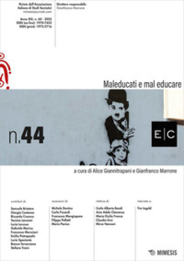 E/C. Rivista dell'associazione italiana di studi semiotici (2025). Vol. 44: Maleducati e mal educare