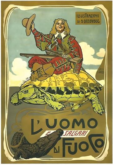 L'uomo di fuoco - Emilio Salgari