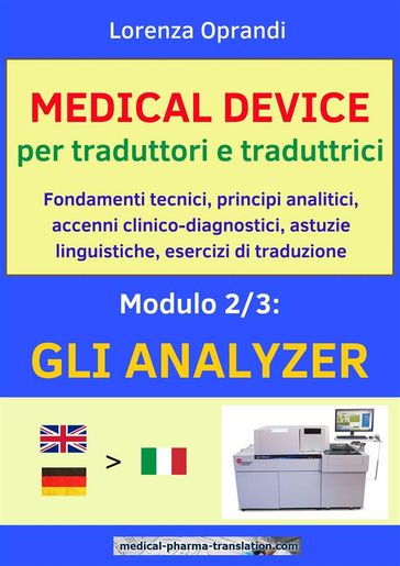 MEDICAL DEVICE per traduttori e traduttrici. Modulo 2: gli ANALYZER