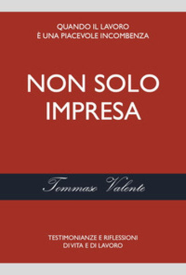 Non solo impresa. Testimonianze e riflessioni di vita e di lavoro