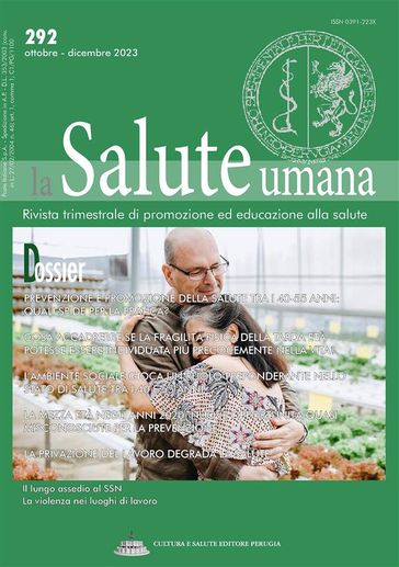 Prevenzione e promozione della salute tra i 40-55 anni: quali sfide per la pratica?