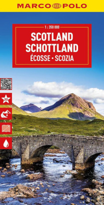 Scozia 1:350.000. Ediz. multilingue