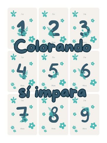 Colorando si impara