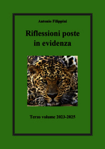 Riflessioni poste in evidenza. Vol. 3