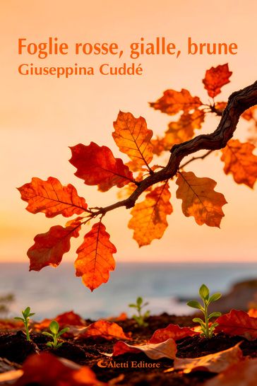 Foglie rosse, gialle, brune
