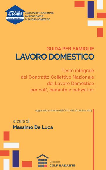 CCNL sulla disciplina del Rapporto di Lavoro Domestico - 2025
