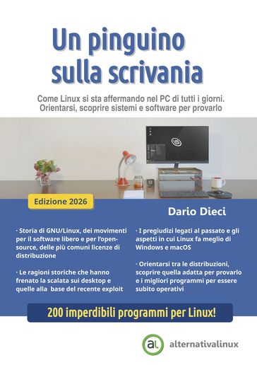 Un pinguino sulla scrivania