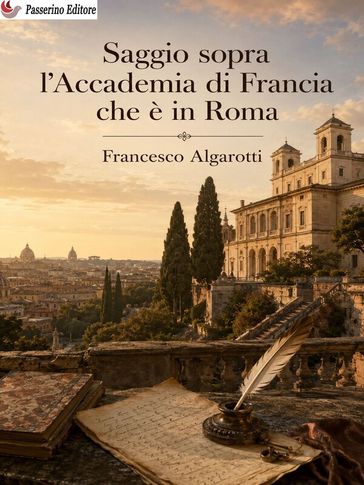 Saggio sopra l'Accademia di Francia che è in Roma