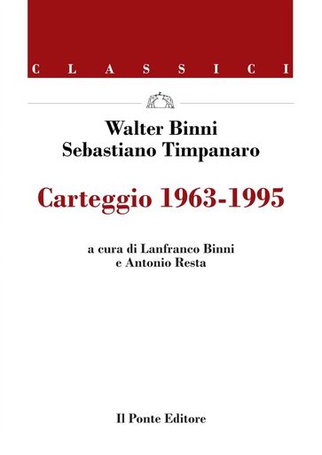 Carteggio 1963-1995