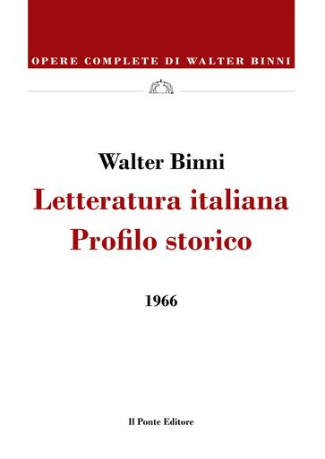 Letteratura italiana