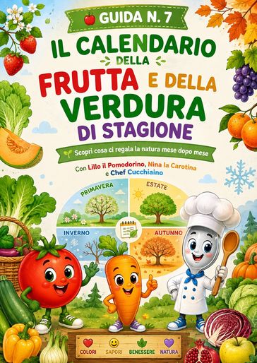 Il calendario della frutta e della verdura di stagione