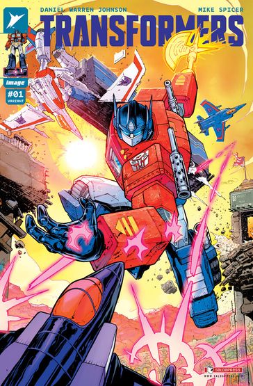 Transformers #1 DIGITAL VARIANT "GLEASON"