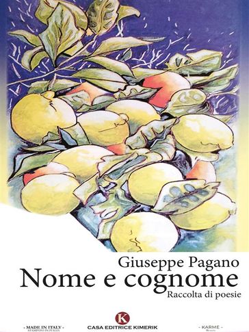 Nome e cognome - Raccolta di poesie